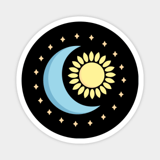 Sun and Moon Magnet